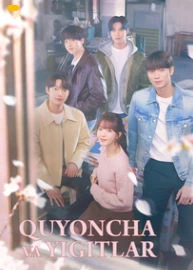 Quyoncha va yigitlar Premyera Koreya seriali 1. 2. 3. 4. 5. 6. 7. 8. 9. 10 Barcha qismlar O'zbek tilida 2025 Uzbekcha tarjima skachat