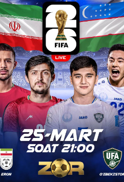 O'ZBEKISTON - ERON Futbol Jonli efir 18.11.2025