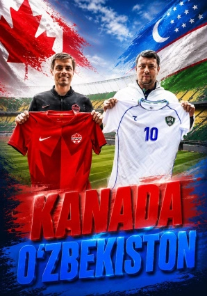O'zbekiston - Kanada jonli efir 01.06.2026 bugun jahon chempionati